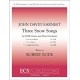 Three Snow Songs Angels in the Snow  (SATB)