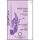 Exultate Deo  (SATB)