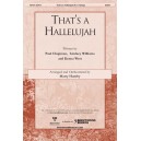 That's a Hallelujah  (SATB)