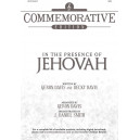 In the Presence of Jehovah (SATB)