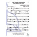 Down from the Mount of Glory  (SATB)