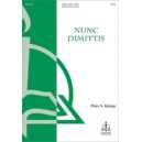 Nunc Dimittis  (SATB)