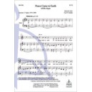 Peace Came to Earth  (SATB)