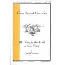 Sing to the Lord a New Song (SATB)