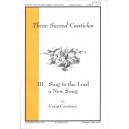 Sing to the Lord a New Song (brass quintet and percussion parts)