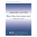 Blow Blow Thou Winter Wind  (SATB)