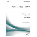 Your Great Name (SATB/opt. Rhythm)