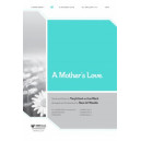 A Mother's Love (SATB)