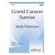 Grand Canyon Sunrise (SATB)