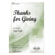 Thanks for Giving  (SAB/SATB)