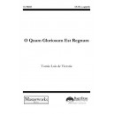 O Quam Gloriosum est Regnum  (SATB)