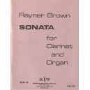 Brown - Sonata for Clarinet and Organ