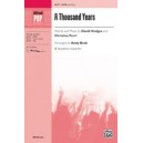 A Thousand Years  (SATB)