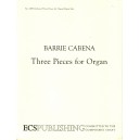 Cabena - Three Pieces For Organ