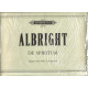 Albright - De Spiritum