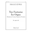 Lind - Two Fantasies For Organ - Solo Organ