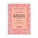 O Magnum Mysterium (O Great Mystery) SATB