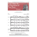 Lord Make Me an Instrument of Your Peace  (SATB)