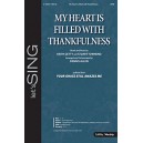 My Heart Is Filled with Thankfulness  (SATB)