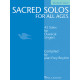 Sacred Solos for All Ages - Medium Voice