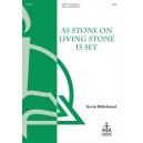 As Stone on Living Stone Is Set  (Full Score)