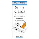 SnapCards for Upper Voice Treble Clef