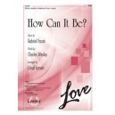 How Can It Be (Accompaniment CD)