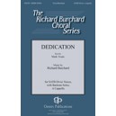 Dedication  (SATB)