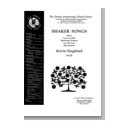 Shaker Songs  (SATB)