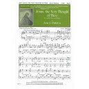 Jesus the Very Thought of Thee (SATB)