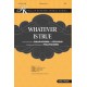 Whatever is True (SATB)