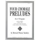 Sanders - Four Choral Preludes