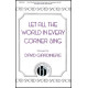 Let All the World in Every Corner Sing  (SATB)  *POD*