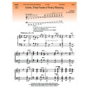 Come Thou Fount of Every Blessing  (3-5 Octaves)