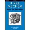 Rules for Behaviour  (SATB)