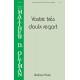 Vostre Tres Doulx Regart  (SATB)