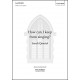 How Can I Keep from Singing  (SATB)