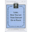 Lord Now You Let Your Servant Go in Peace  (Unison)