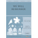 We Will Remember (Acc. CD)