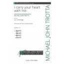 I Carry Your Heart With Me  (SATB)