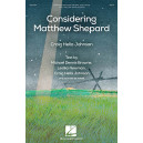 Considering Matthew Shephard (SATB) Choral Book