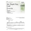 We Thank You God (SATB)