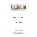Todd - For Peace  (SATB)