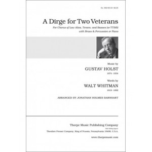 A Dirge for Two Veterans  (TTBB)