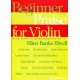 Beginner Praise for Violin