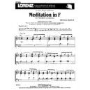 Meditation In F  (2 Octaves)