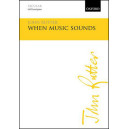 When Music Sounds  (SATB)