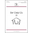 For Unto Us (Instrumental Parts) Reproducible