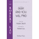 Seek and You Will Find (SATB)