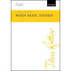 When Music Sounds  (SATB)